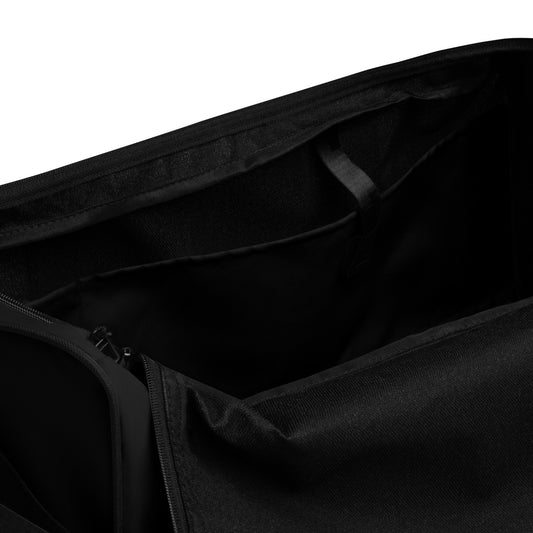 The Room Road Duffle Bag in white, detail view