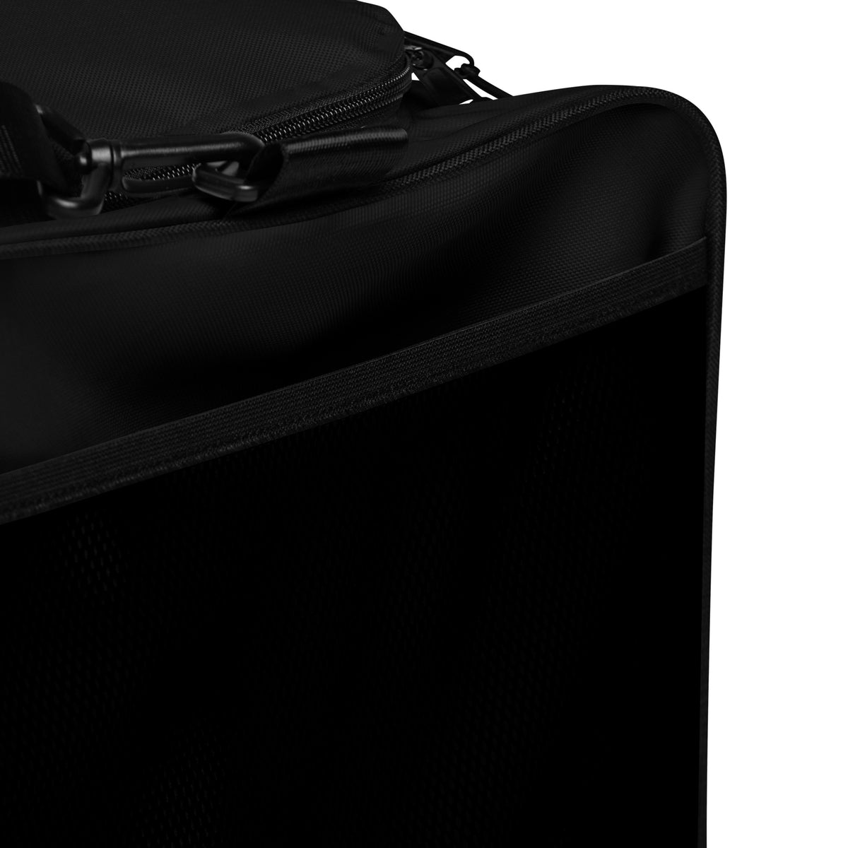 The Room Road Duffle Bag in white, detail view