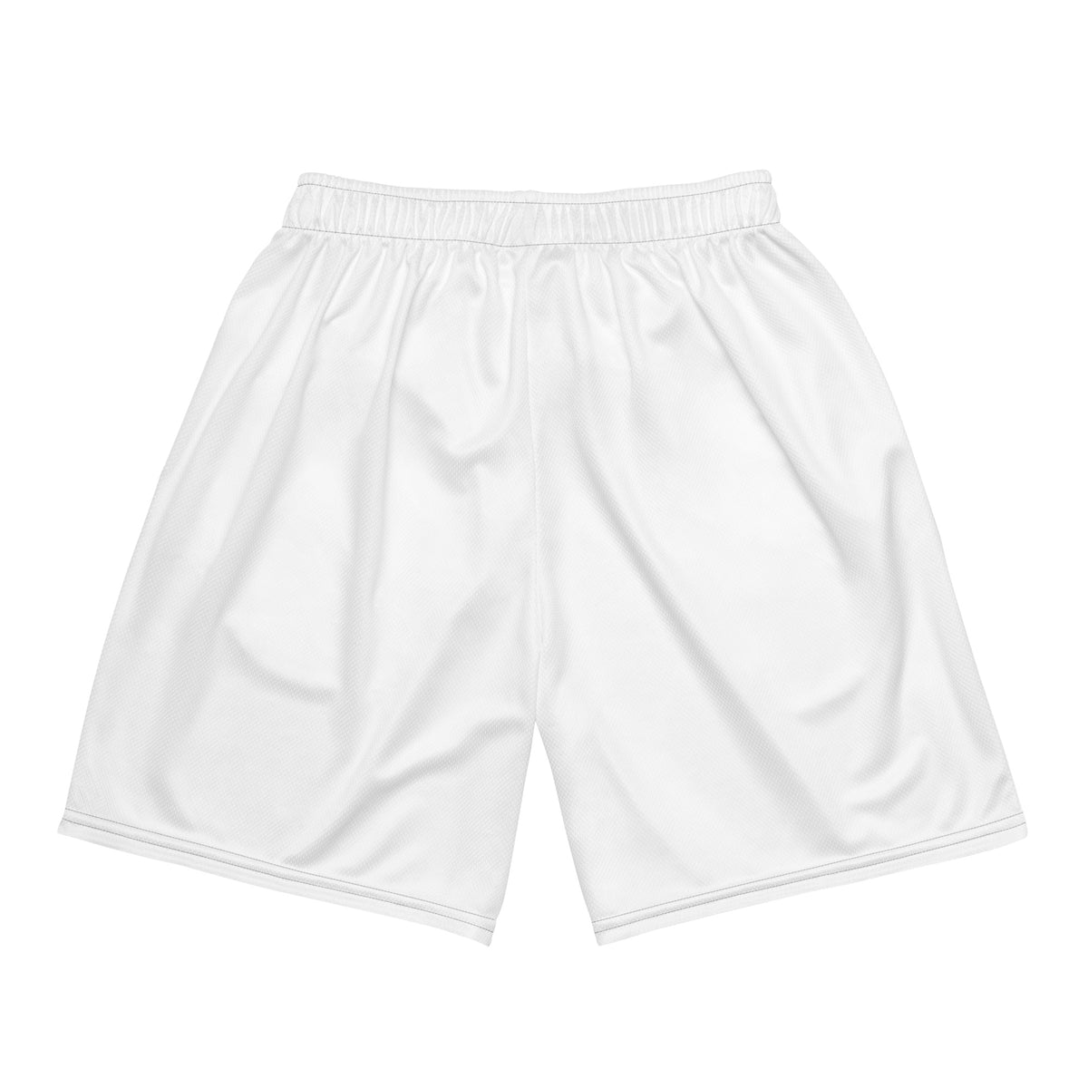 Reach Mesh Shorts in white, back view