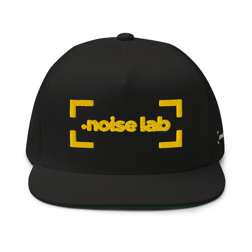 noise lab Flat Bill Cap