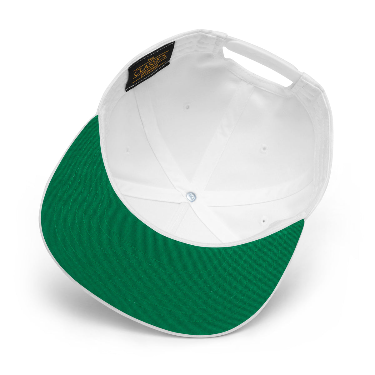 Reach Flat-Bill Cap in white, detail view