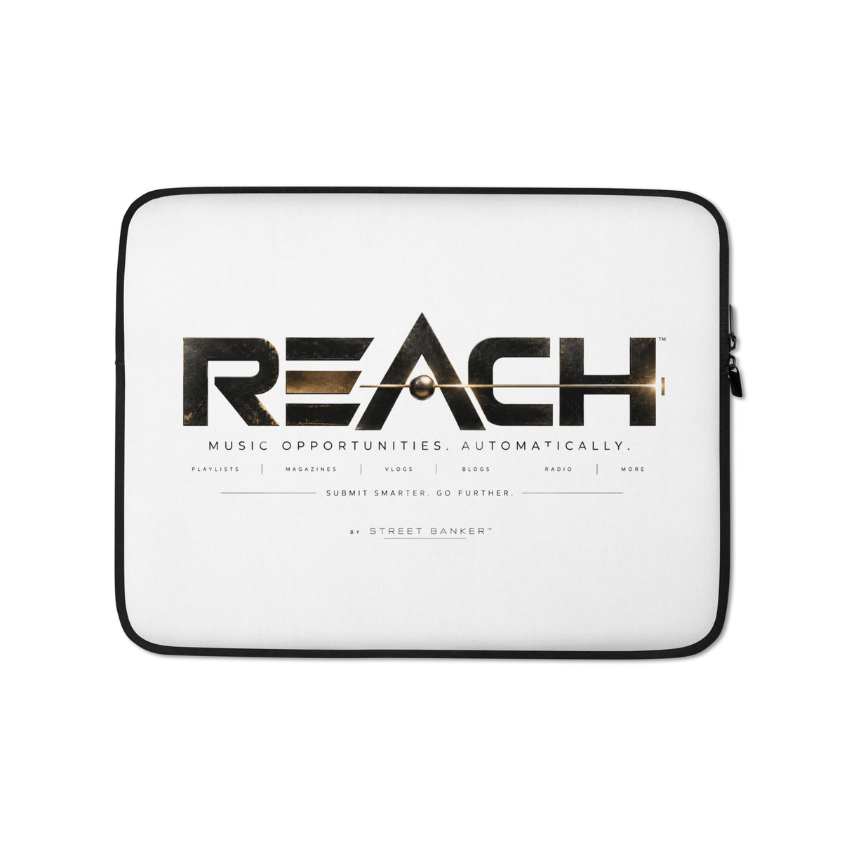 Reach Laptop Sleeve, 13-inch size, front view