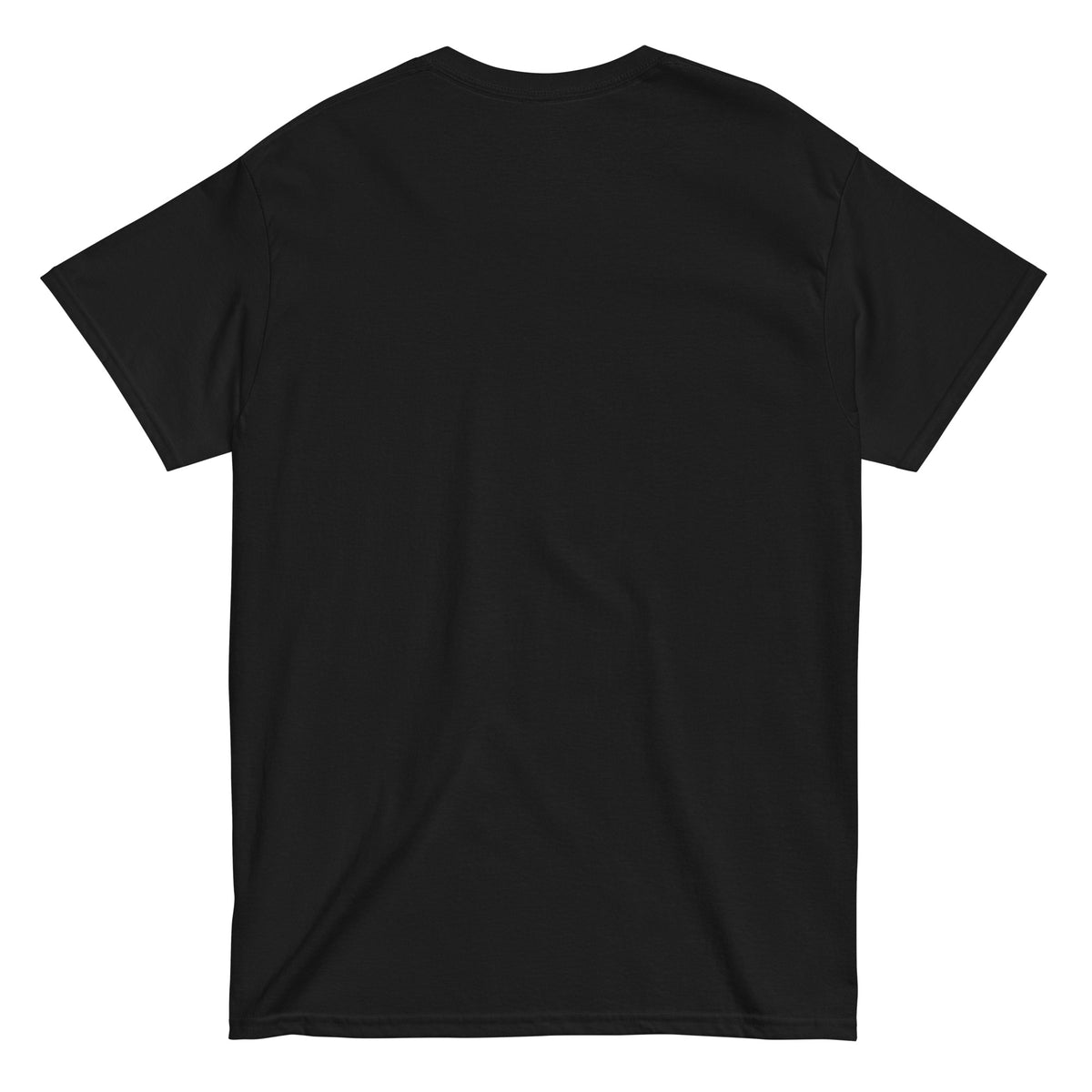 SB-06 Artist Asset Department Tee in black, back view