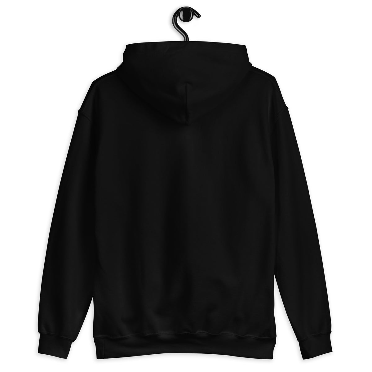 SB-04 Vault Study Pullover Hoodie in black, back view