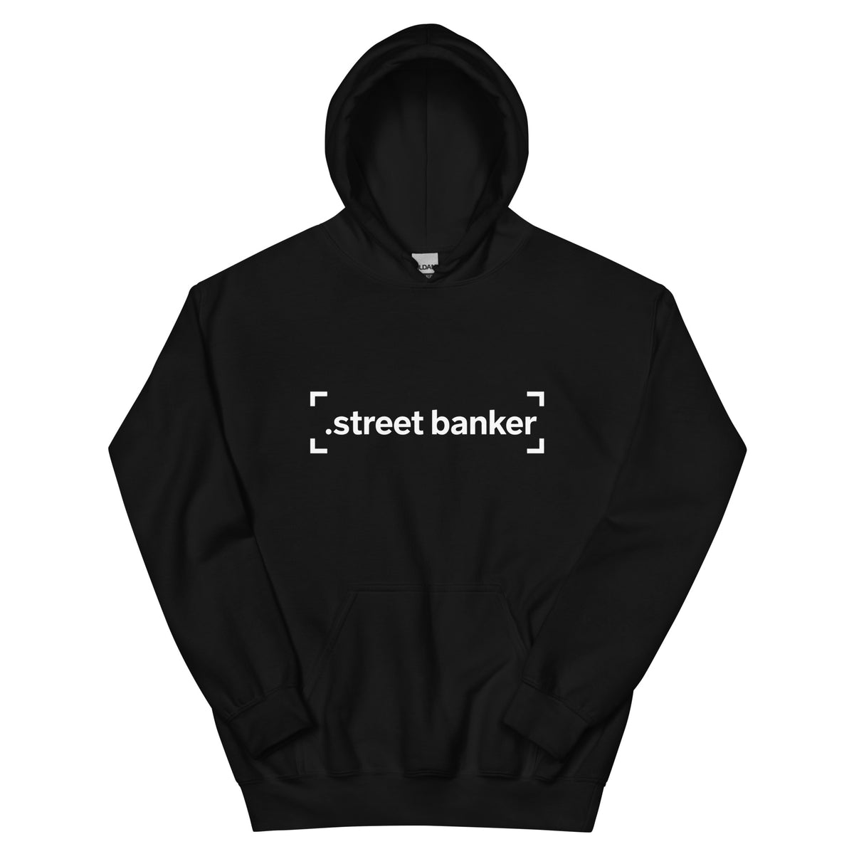 SB-04 Vault Study Pullover Hoodie in black, front view