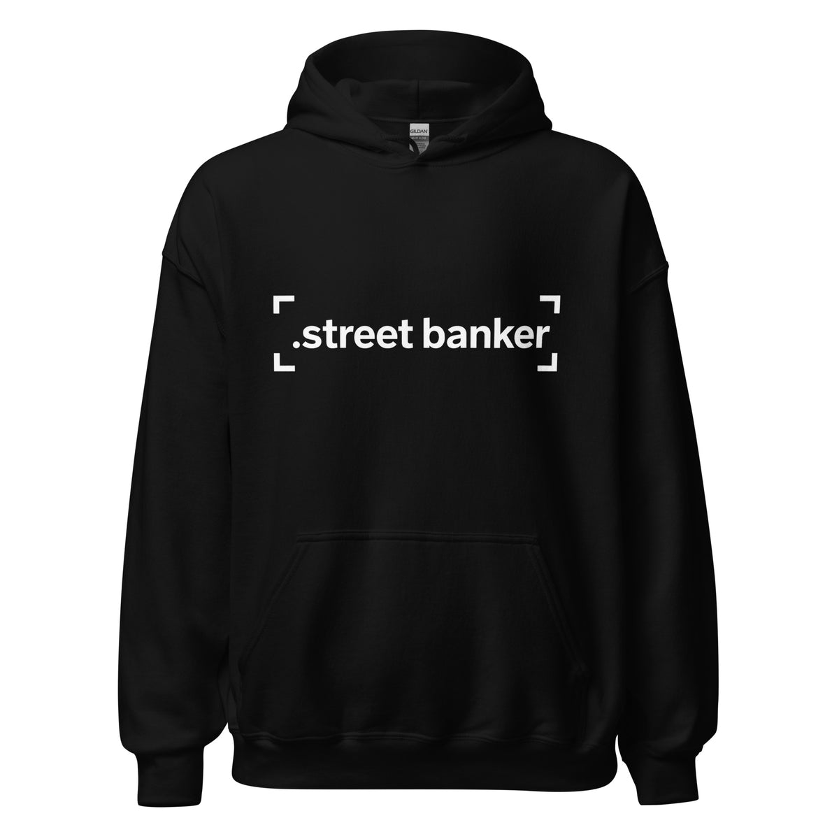 SB-04 Vault Study Pullover Hoodie in black, front view